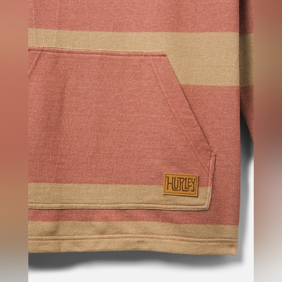 Men's (S) Modern Surf Poncho Hoodie - Zion Rust - Picture 7 of 7